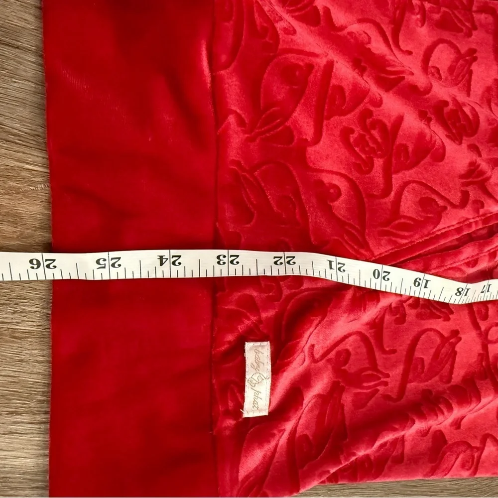 Vintage Y2K Baby Phat Velour Track Suit Set Women’s 2XL Hot Pink Logo USA AOP - Picture 9 of 15